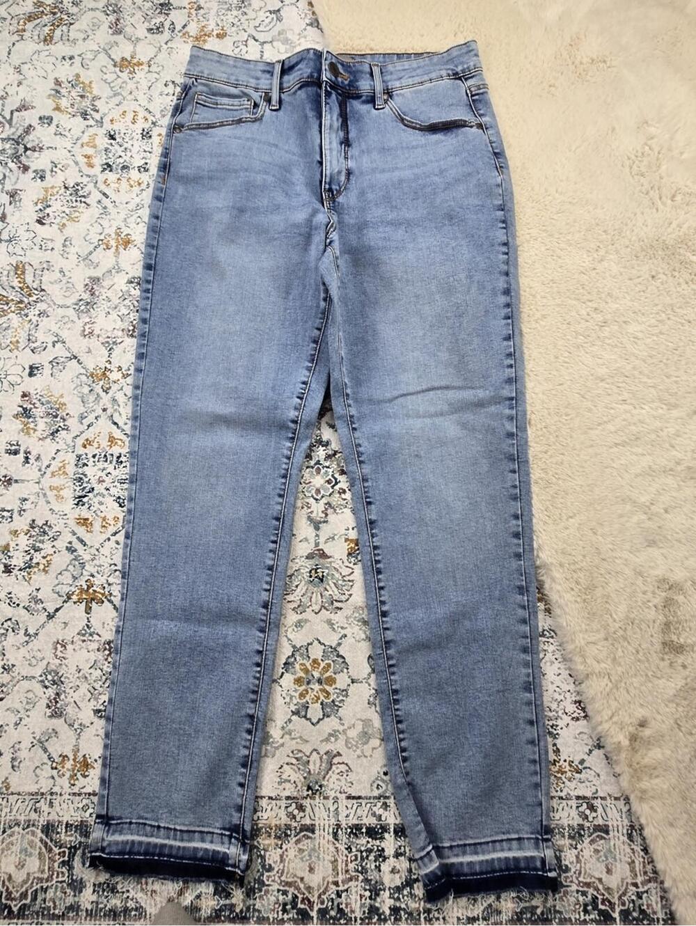 Falls Creek Light Wash Denim Pants Women 10